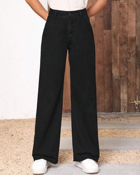 Buy Black Jeans & Jeggings for Women by KOTTY Online