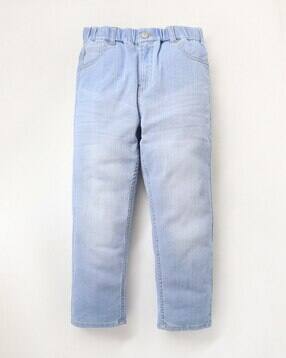 cherry crumble by nitt hyman Dyed/Washed Jeans with Elasticated waist-picture-42