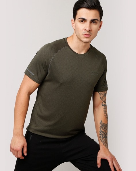 Men's slim quick-drying training T-shirt