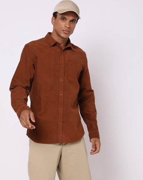 corduroy shirt