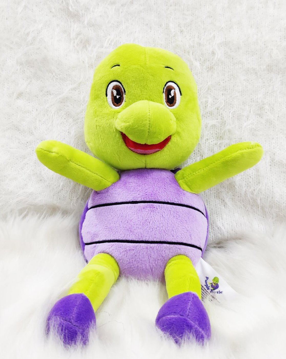 Purple turtle deals stuffed animal