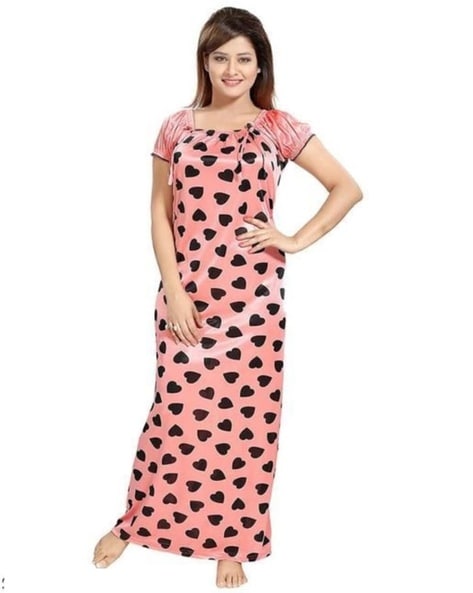 Buy Pink Nightshirts&Nighties for Women by Avyay Online
