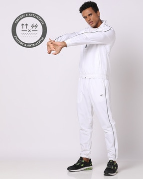 Men track top suit sale