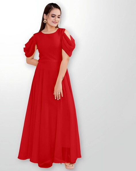 Buy party wear long gown under 500 in India @ Limeroad