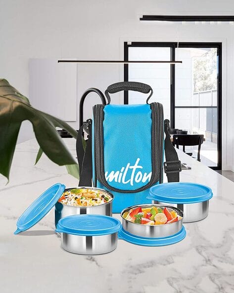 Stainless Steel Lunch Boxes with Bag