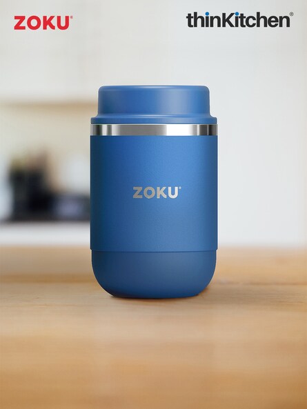 Zoku Teal Ultralight 18 oz. Stainless Steel Bottle