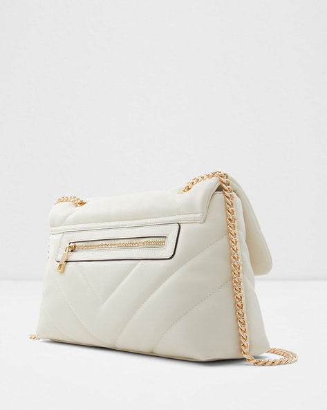 Aldo cream bag new arrivals