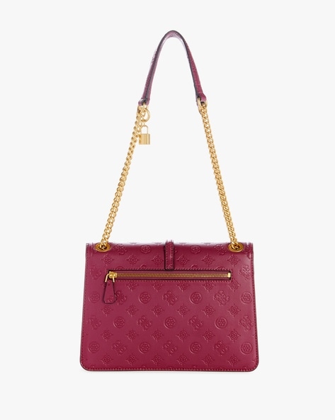 Guess peony debossed best sale logo crossbody