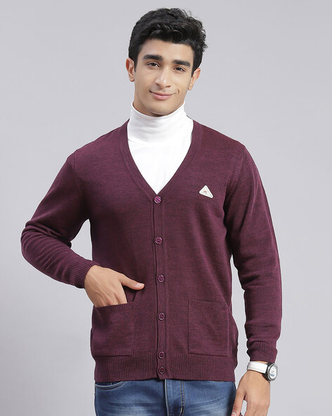 Monte carlo mens top cardigan