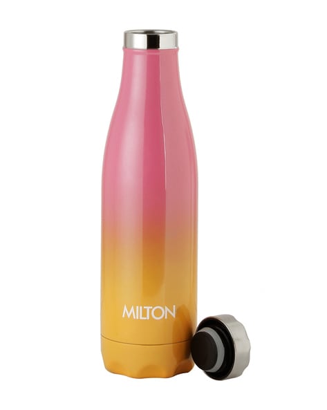 Buy Milton Duke Thermosteel Vaccum Insulated Hot & Cold Water Bottle Hot  and Cold Water Bottle, 750 ml, Black- /shop