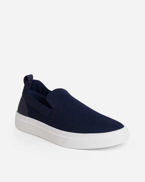 Navy blue best sale slip on