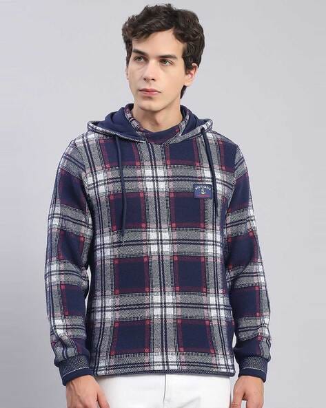 Buy Blue Sweatshirt Hoodies for Men by MONTE CARLO Online