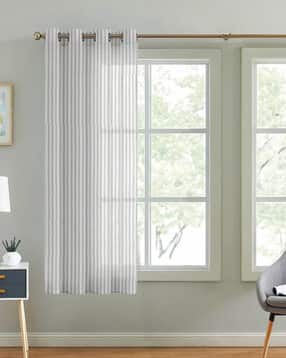 cortina eyelet curtain Chevron Print Window Curtain-picture-37