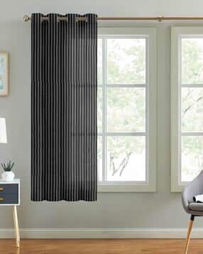 cortina eyelet curtain Chevron Print Window Curtain-picture-33