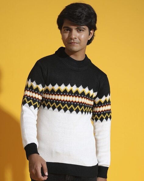 boys crew neck sweaters