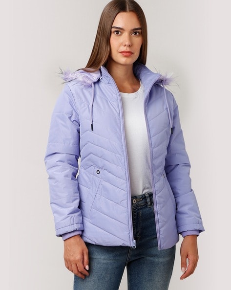 Buy Purple Jackets & Coats for Women by Fort Collins Online