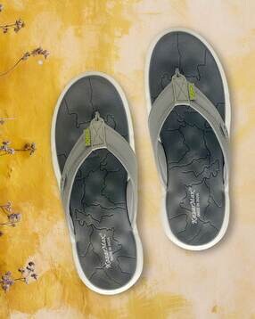 Buy Grey Flip Flop Slippers for Men by One8 Online Ajio