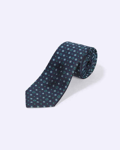 Armani logo shop tie