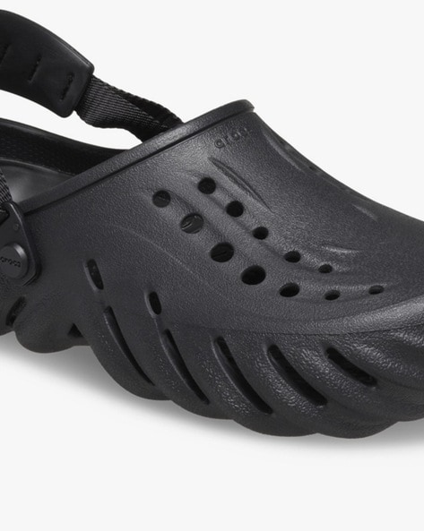 Men black clogs online sandal