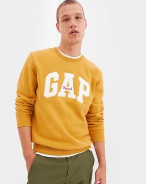 Gap yellow shop sweatshirt