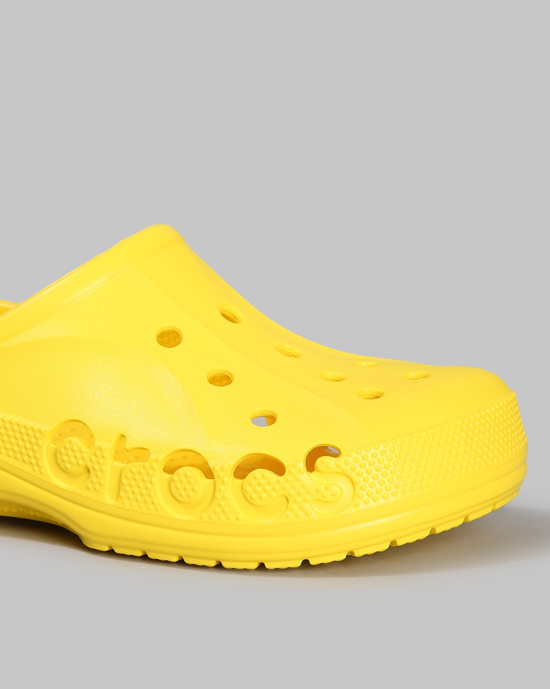 Light cheap yellow crocs