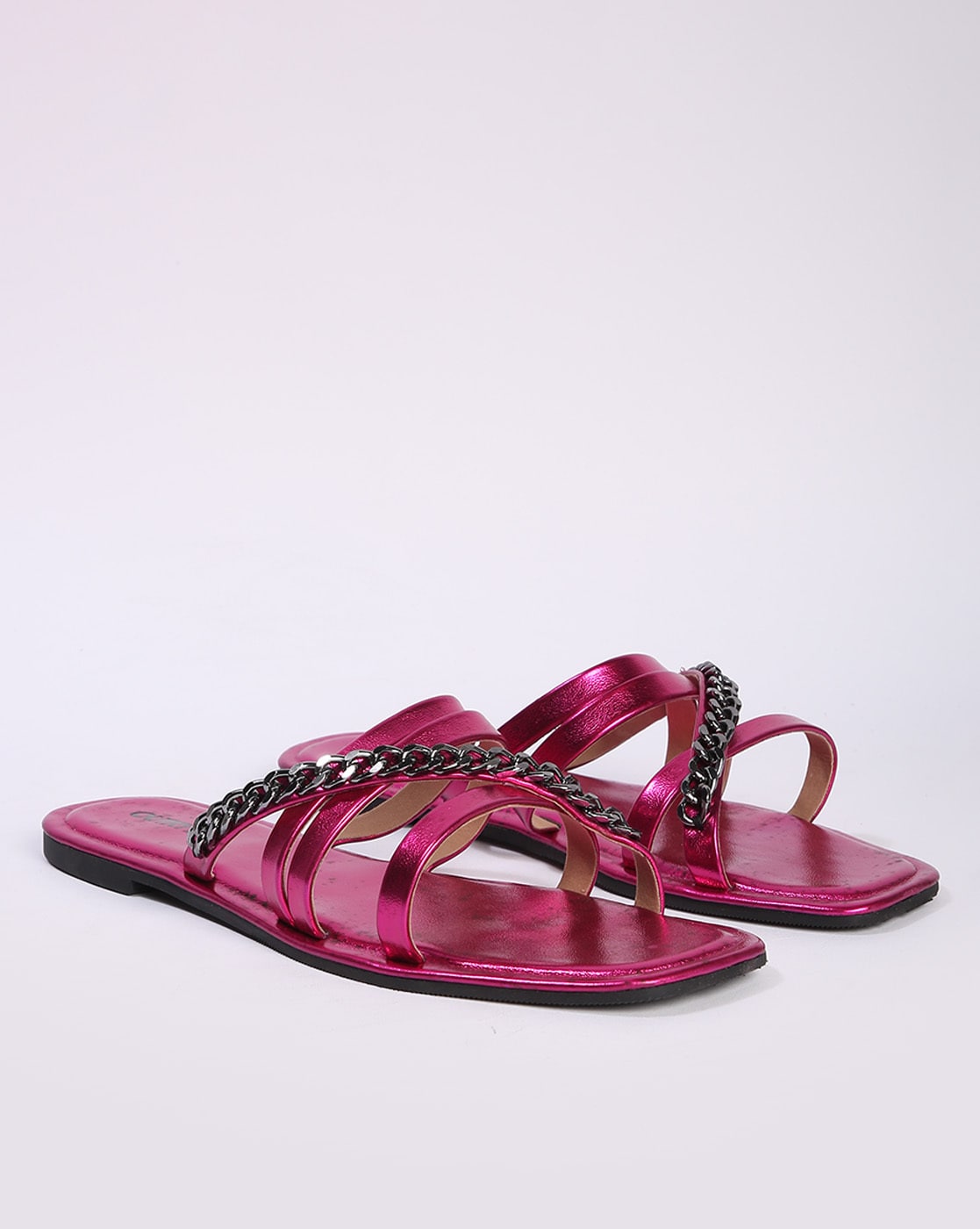 Miu Miu Pink Suede Strappy Flat Sandals Size 39.5 Miu Miu | TLC