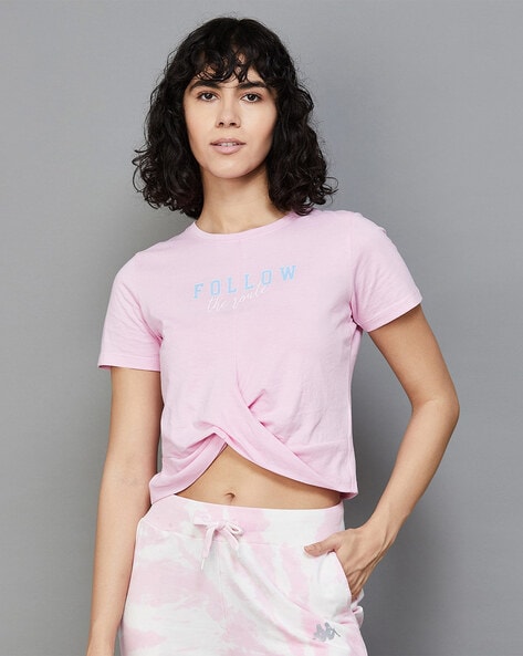 Pink kappa t clearance shirt