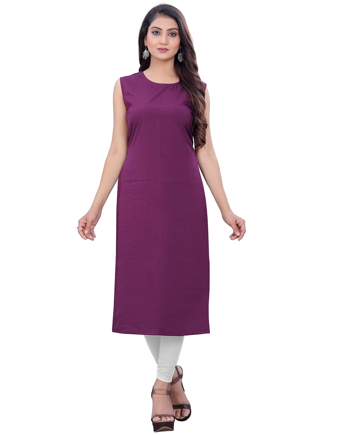 Utsa by Westside Dark Purple Embroidered A-Line Kurta Price in India, Full  Specifications & Offers | DTashion.com