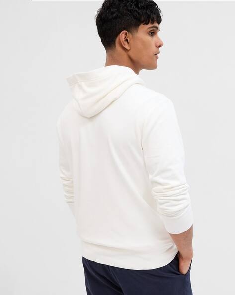 Hoodie with Logo Applique