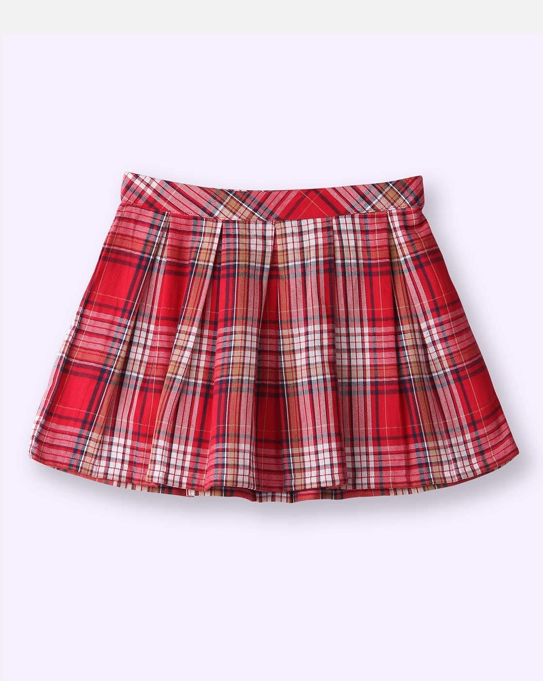 Buy Red Skirts for Girls by BEEBAY Online