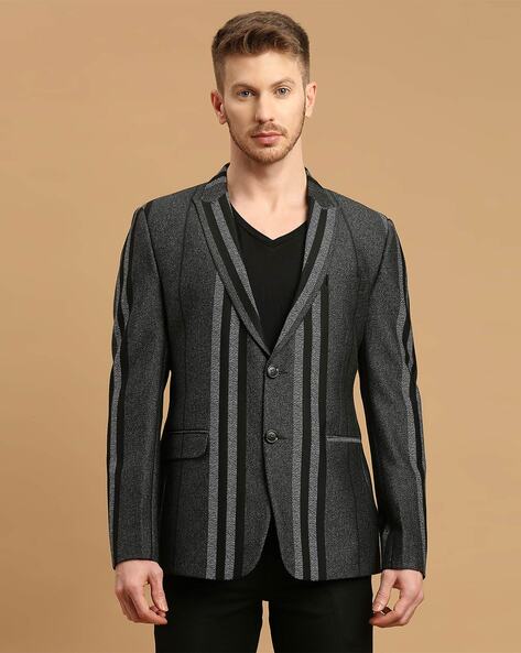 Charcoal blazer on sale