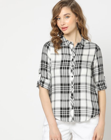 Buy Black Shirts for Women by DNMX Online