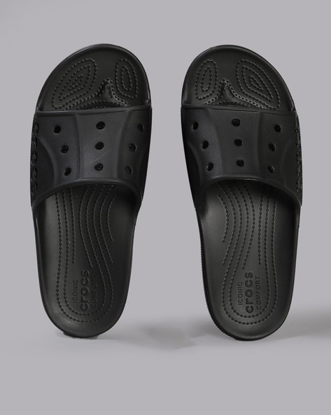 Crocs open best sale toe sliders