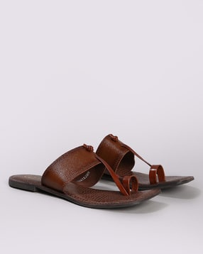 catwalk Women Croc-Embossed Toe-Ring Sandals-picture-52