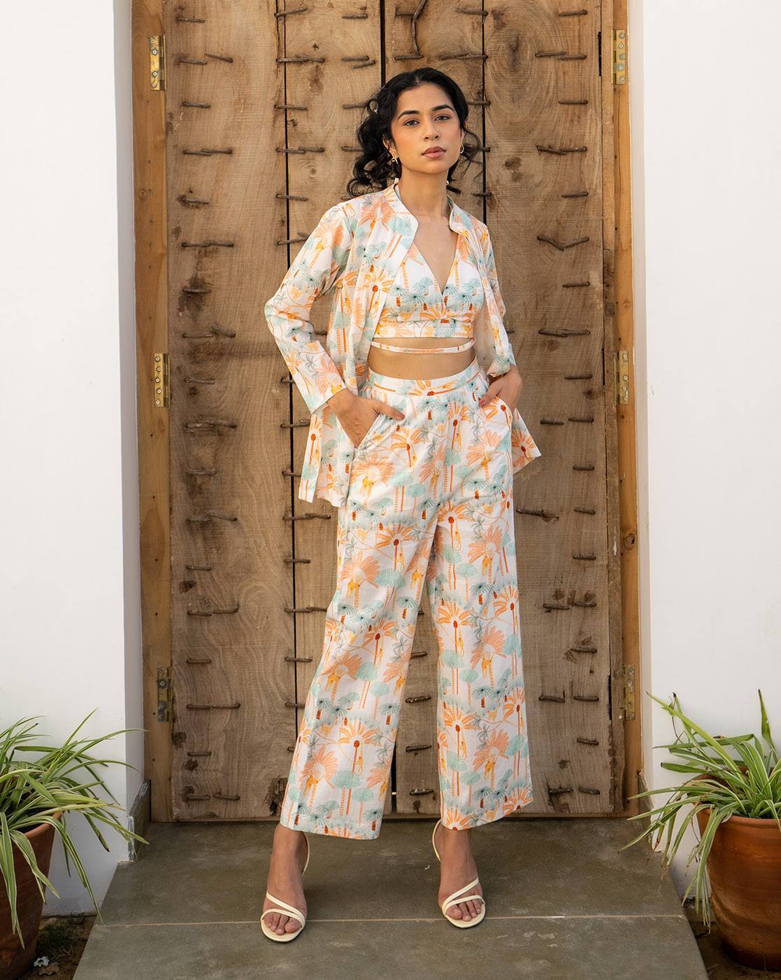 Buy White Co ord Sets for Women by HOUSE OF MAE Online Ajio