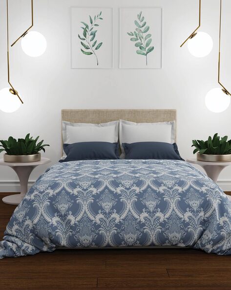 Buy Blue Bedsheets for Home Kitchen by TRIDENT Online Ajio
