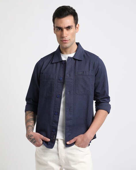 Buy Blue Shirts for Men by Chelsea King Online