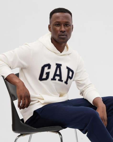 Hoodie with Logo Applique