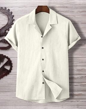 Buy Off White Shirts for Men by Urban Buccachi Online