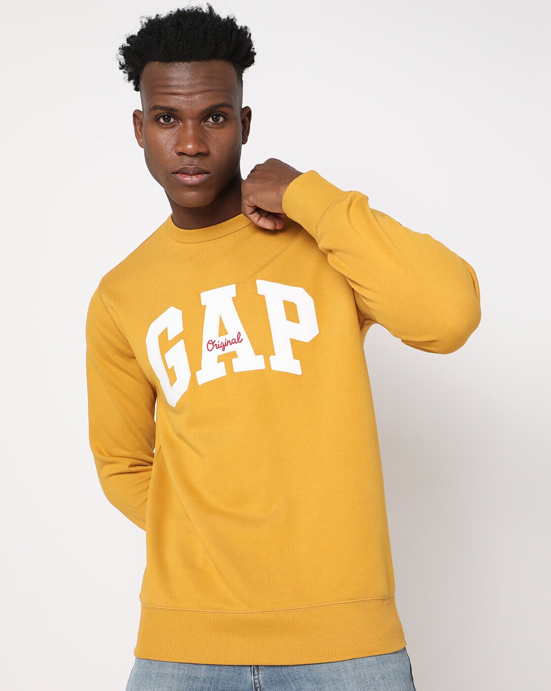 Gap 2024 yellow sweatshirt