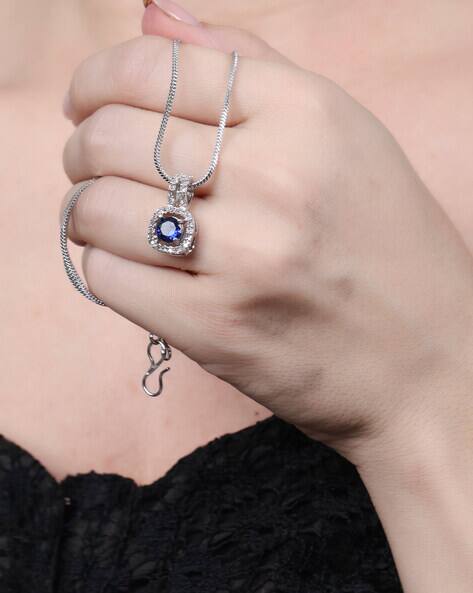 FOXY TREND Stone-Studded Pendant with Chain
