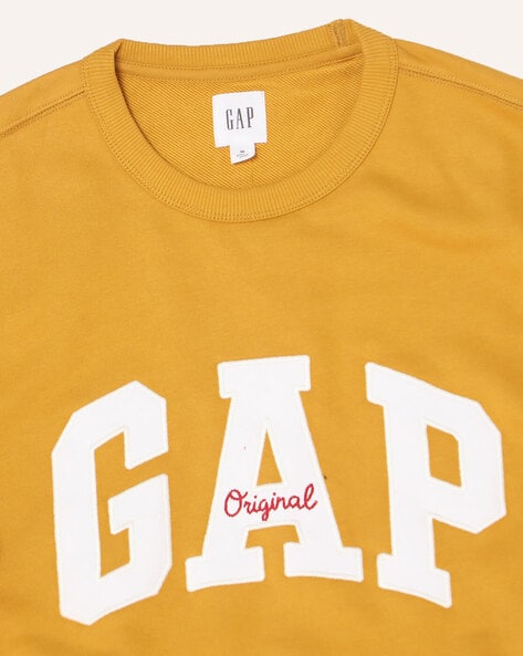 Gap deals yellow sweatshirt