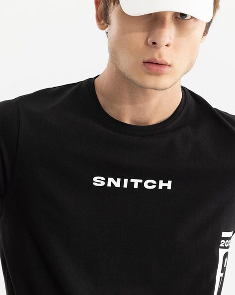 Buy Black Tshirts for Men by SNITCH Online