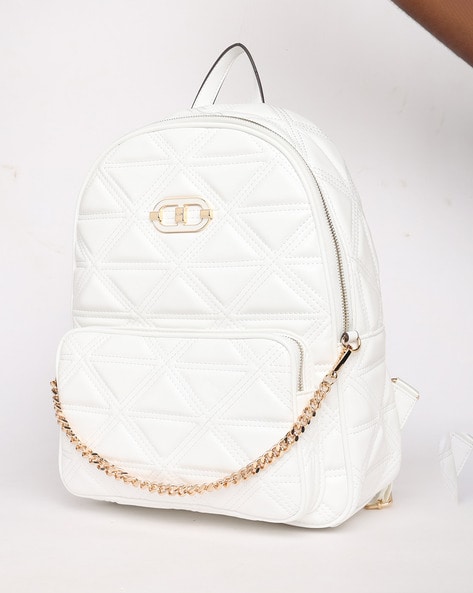 Aldo backpack 2024 white