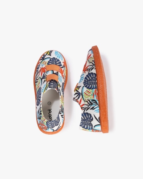 Tropical hot sale print shoes