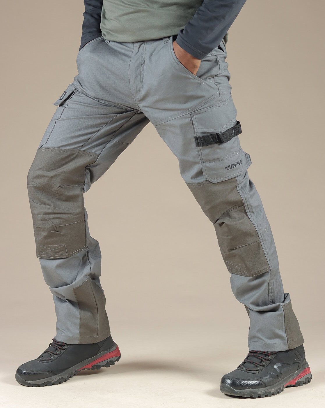 Buy Les umes Mens Outdoor Cargo Work Trousers Ripstop Combat Pants Camping  Hiking Trousers Online at desertcartINDIA