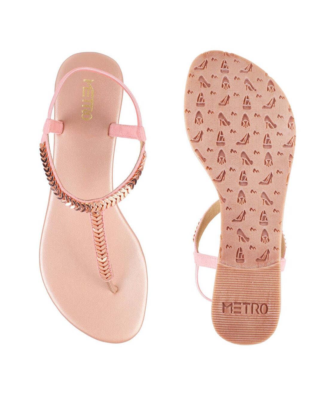 Got You Wishing Flat Sandals - Rose Gold | Fashion Nova, Shoes | Fashion  Nova