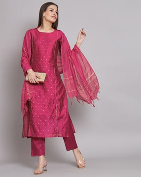 vredevogel Women Printed Straight Kurta Set-picture-39