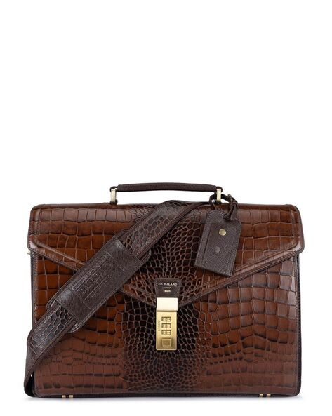 Buy Brown Laptop Bags for Men by Da Milano Online Ajio