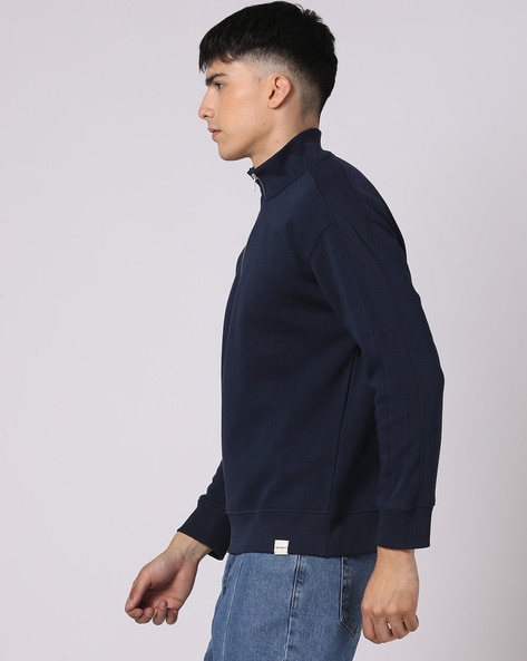 Buy Navy Blue Sweatshirt & Hoodies for Men by Buda Jeans Co Online